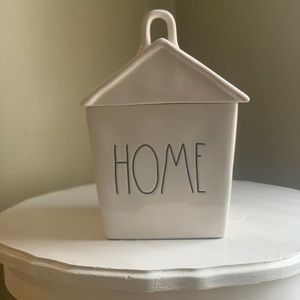 Rae Dunn Home Birdhouse canister